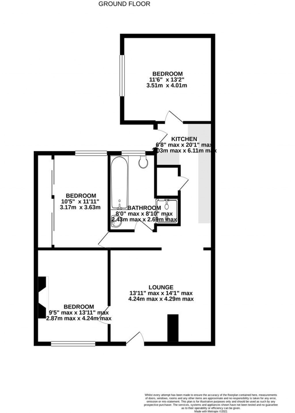 Floorplans For Bristol Road, Gloucester