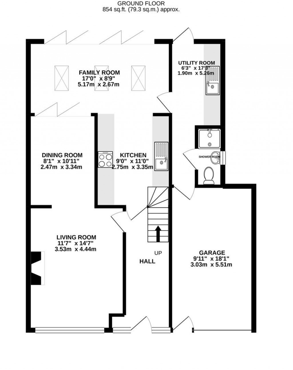 Floorplans For Lincoln Avenue, Warden Hill, Cheltenham