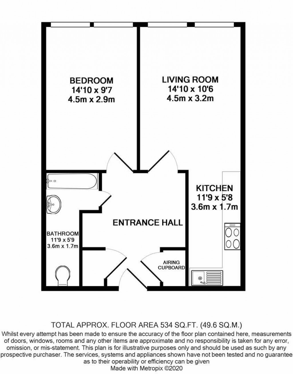 Floorplans For Barge Arm, The Docks, Gloucester