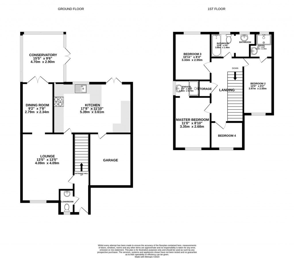 Floorplans For Highclere Road, Quedgeley, Gloucester