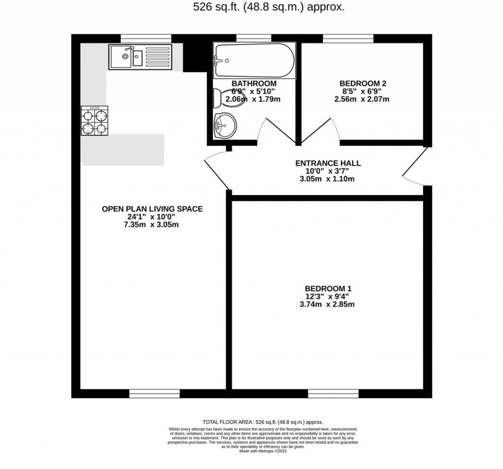 Floorplans For Stanley View, Dudbridge, Stroud