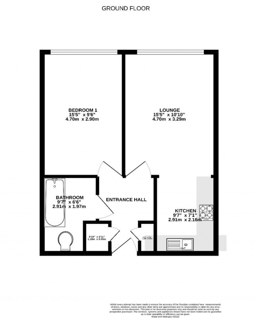 Floorplans For Barge Arm, The Docks, Gloucester