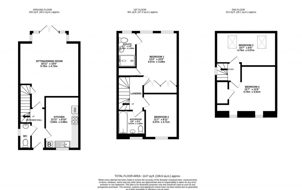 Floorplans For Springfield Court, Stonehouse