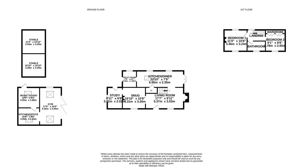Floorplans For Old Road, Maisemore, Gloucester