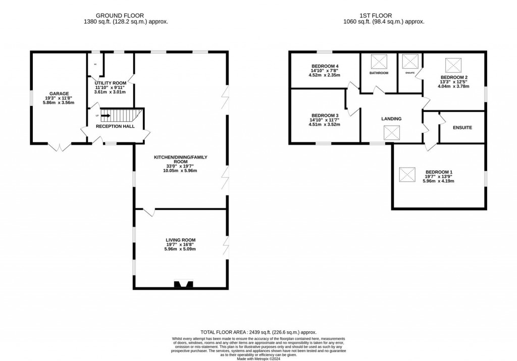Floorplans For Aston Ingham, Ross-On-Wye