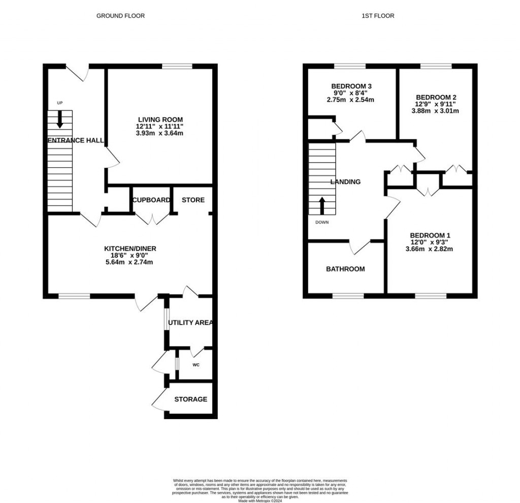 Floorplans For Hills View, Newent