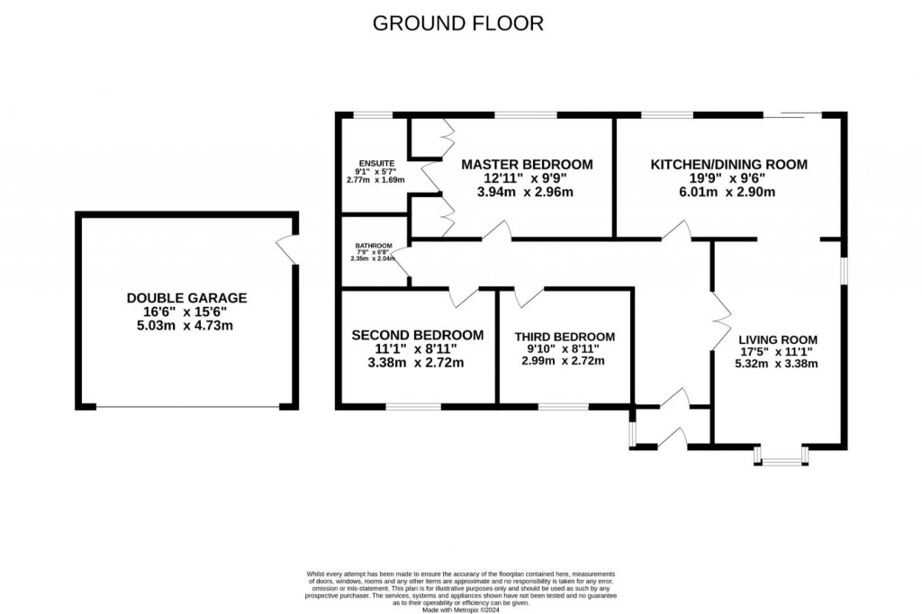 Floorplans For 5 Hadfield Close, Staunton, Gloucester