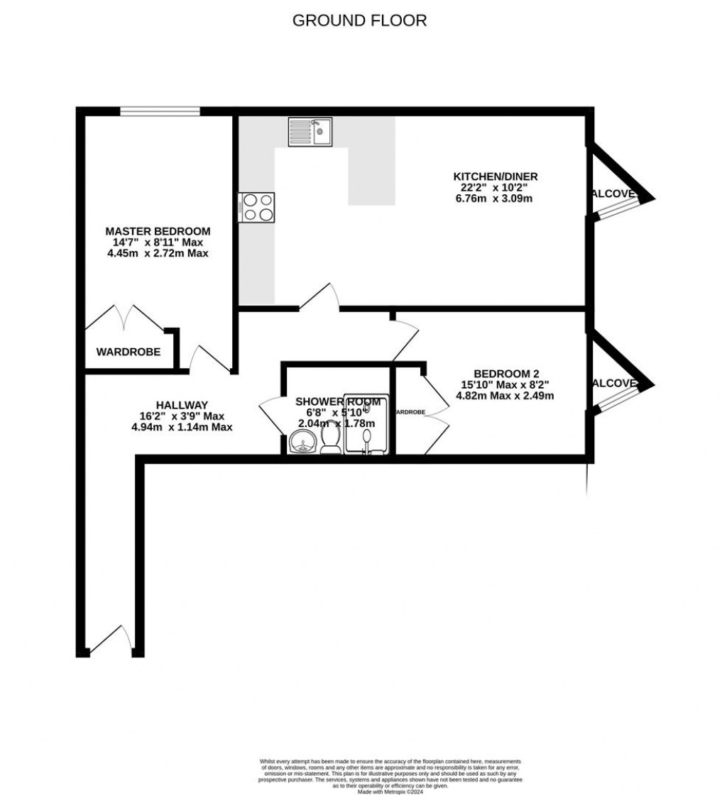 Floorplans For Mariners Court, Gloucester Docks