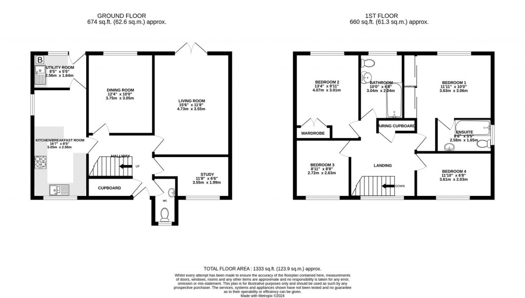 Floorplans For James Grieve Road, Abbeymead, Gloucester