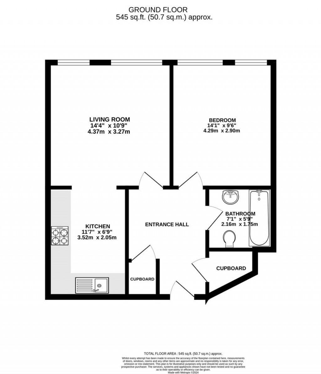 Floorplans For Barge Arm, Gloucester Docks