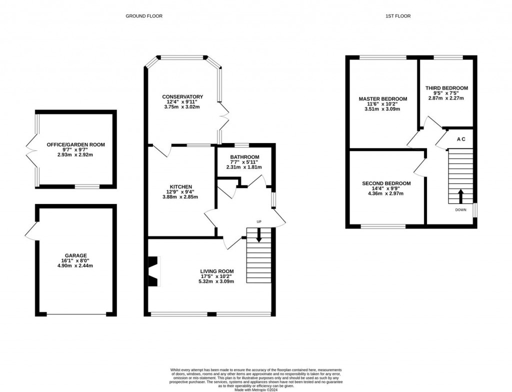 Floorplans For Watery Lane, Newent