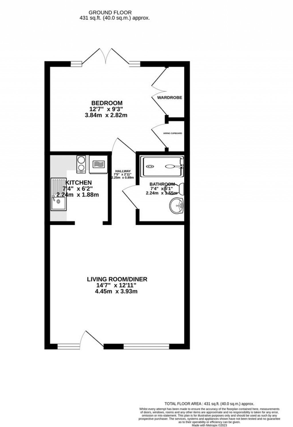 Floorplans For Church Road, Stroud