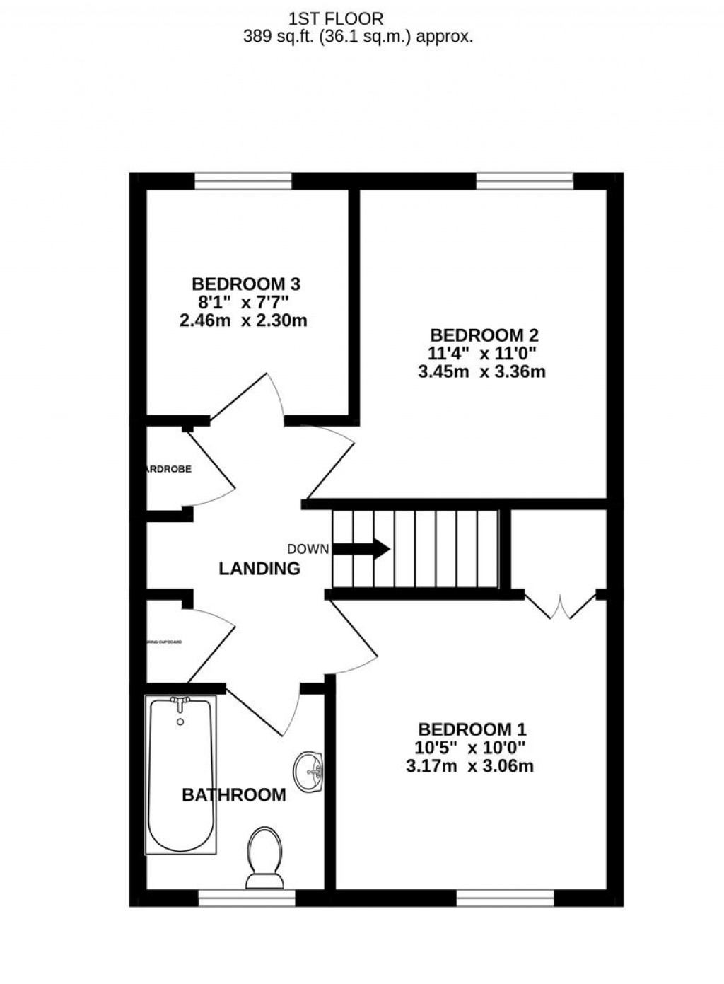 Floorplans For Blenheim Drive, Newent