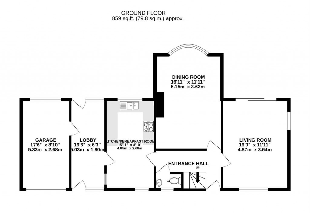 Floorplans For Ermin Street, Brockworth, Gloucester