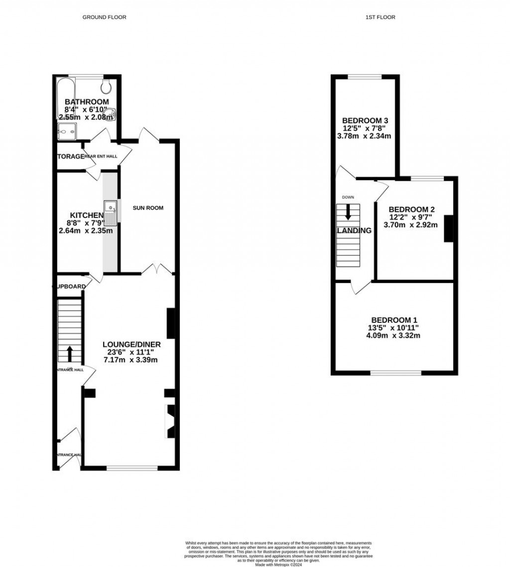 Floorplans For Sidney Street, Gloucester