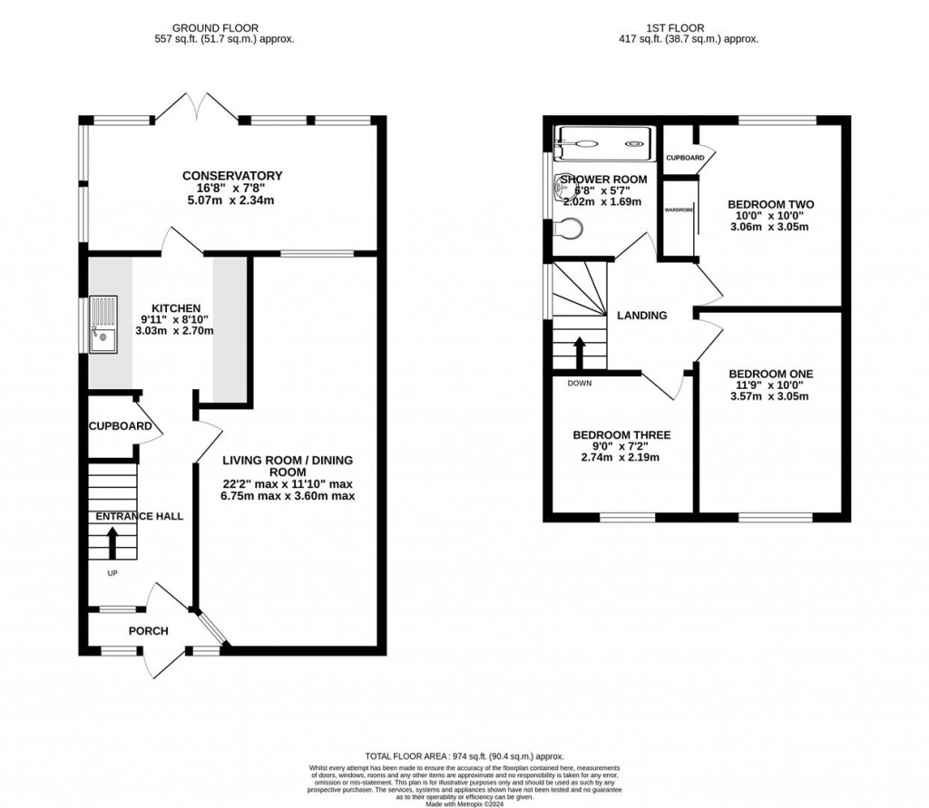 Floorplans For Shearwater Grove, Innsworth, Gloucester