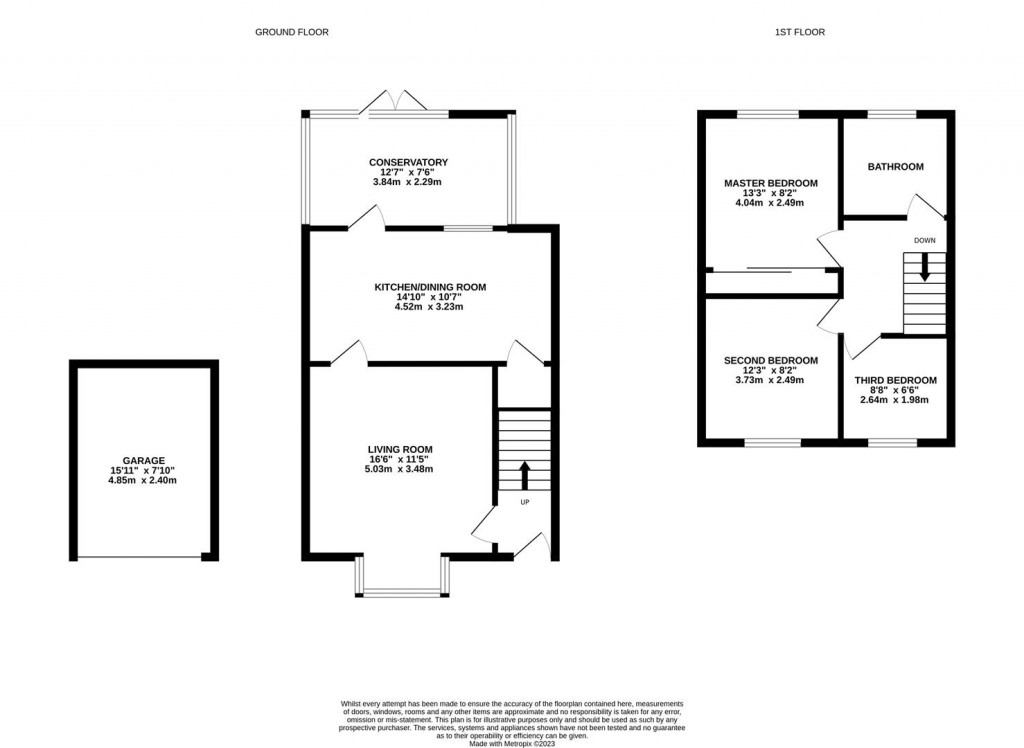 Floorplans For Byfords Close, Huntley, Gloucester