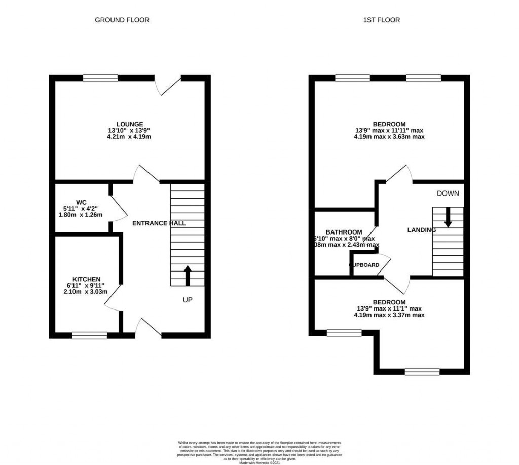 Floorplans For Stratton Road, Gloucester