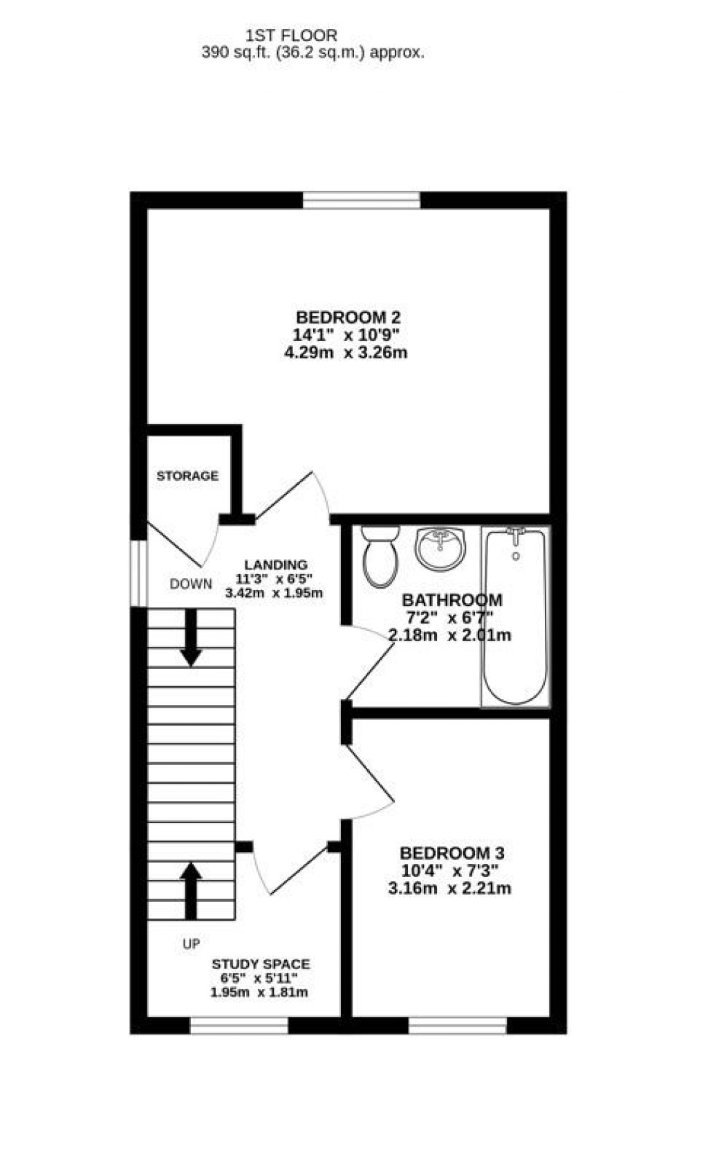 Floorplans For Great Oldbury Drive, Great Oldbury, Stonehouse