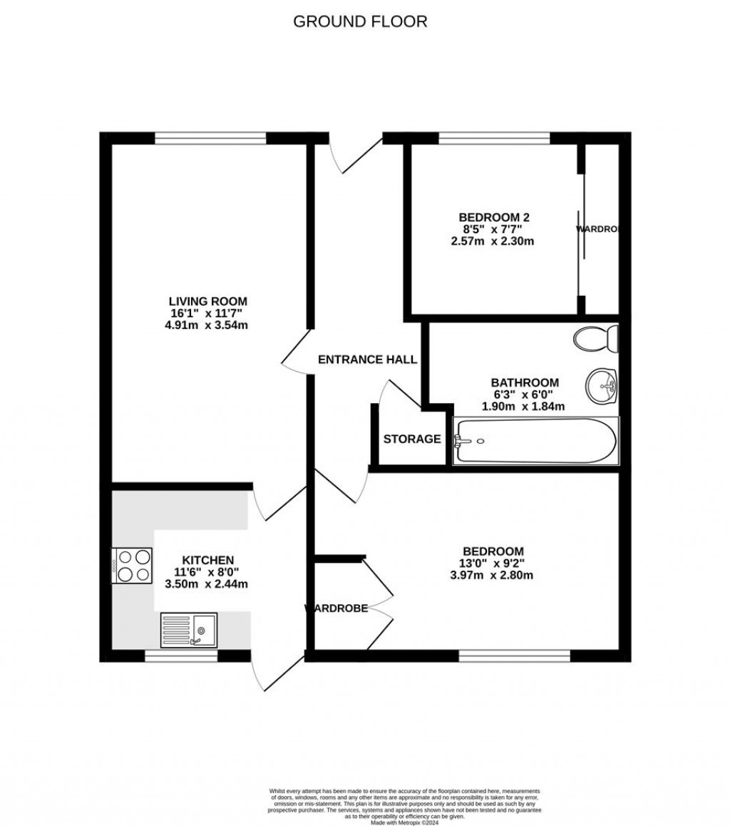 Floorplans For Bridle Court, Hempsted, Gloucester