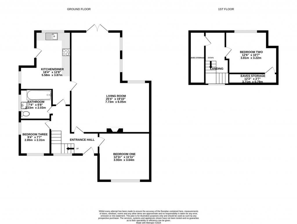 Floorplans For Maidenhall, Highnam, Gloucester