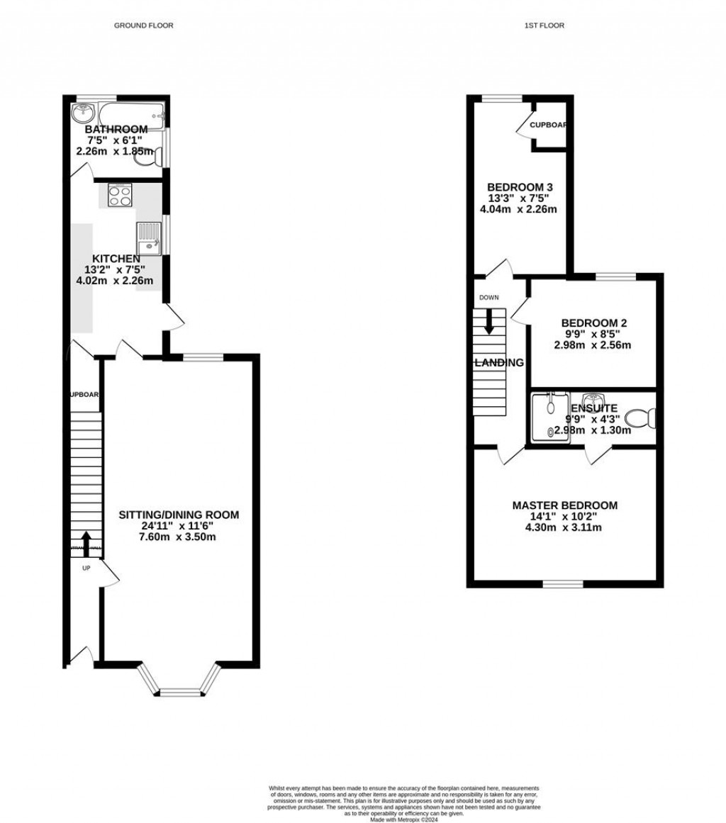 Floorplans For Cecil Road, Linden, Gloucester