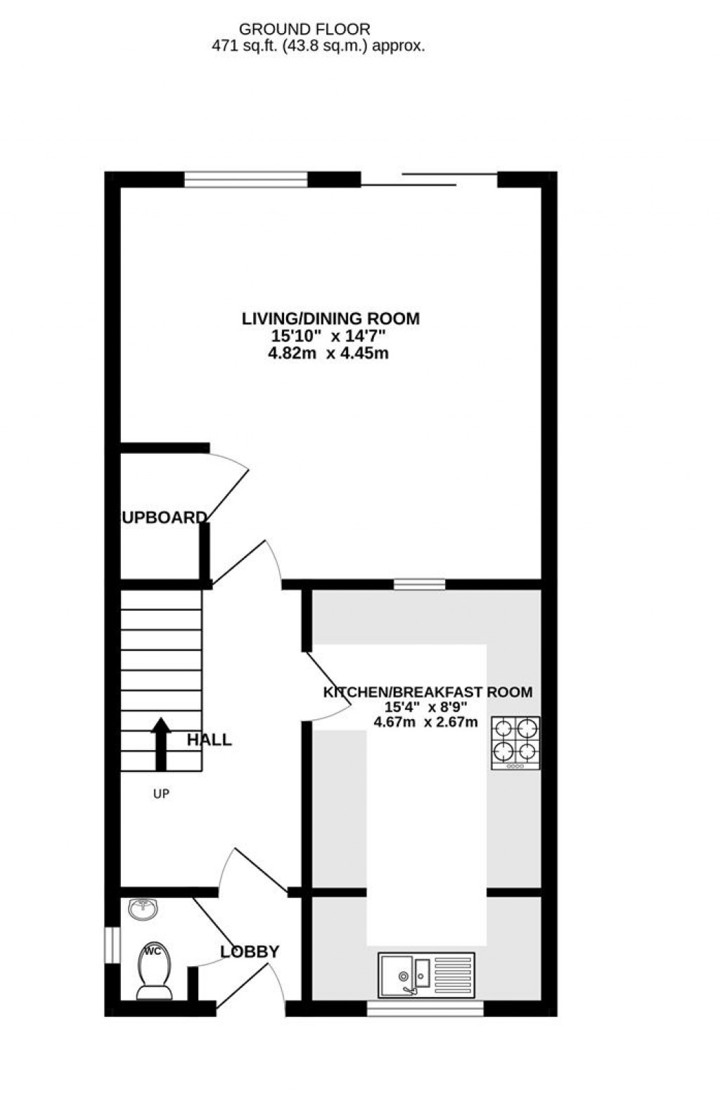 Floorplans For Gannet Close, Brockworth, Gloucester