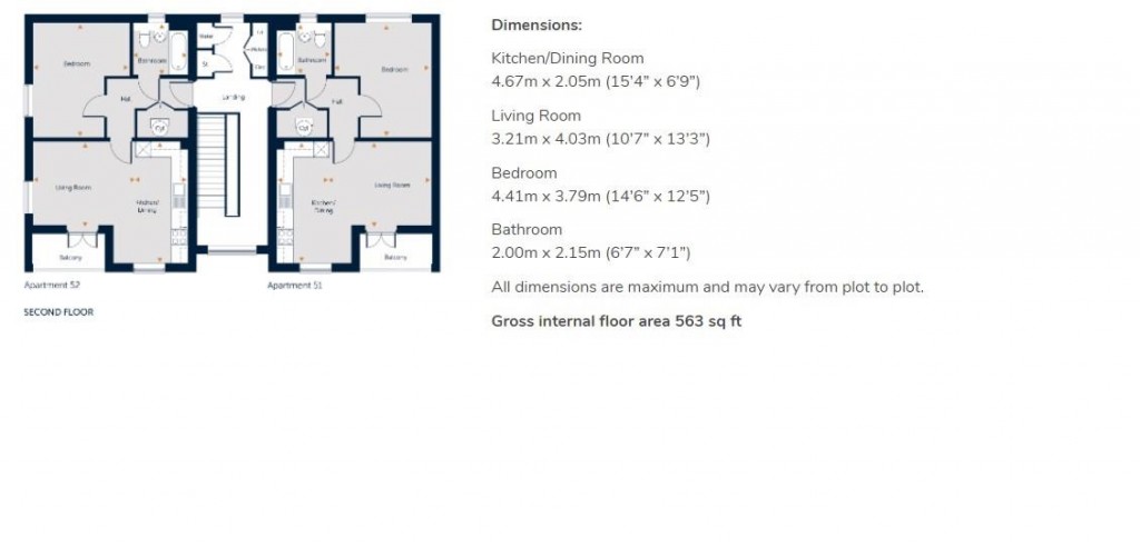 Floorplans For Priory Meadows, Hempsted Lane, Gloucester