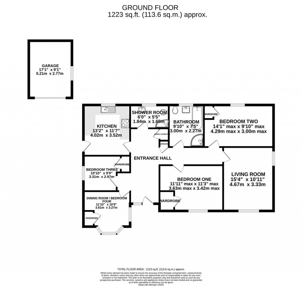 Floorplans For Over Old Road, Hartpury, Gloucester