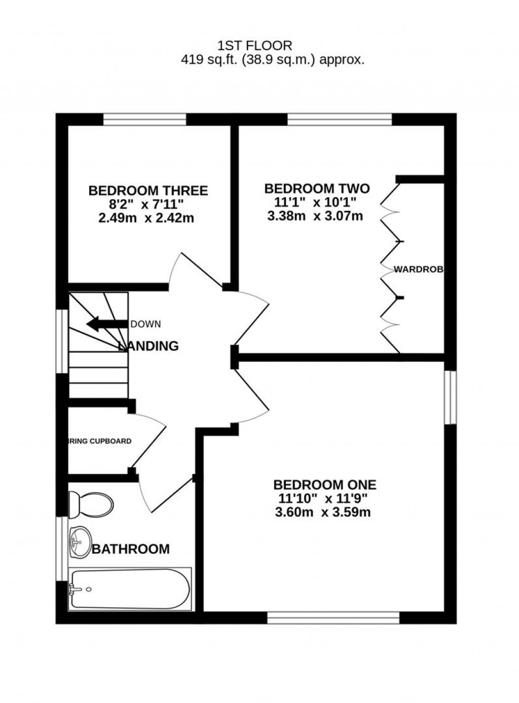 Floorplans For Millfields, Hucclecote