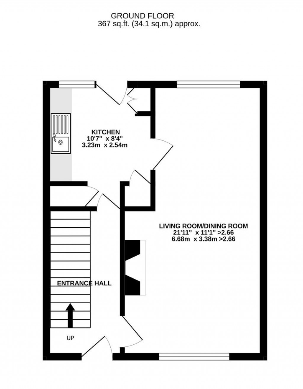 Floorplans For Moorfield Road, Brockworth, Gloucester