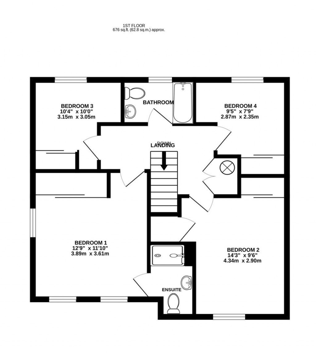 Floorplans For Lyndon Morgan Way, Leonard Stanley