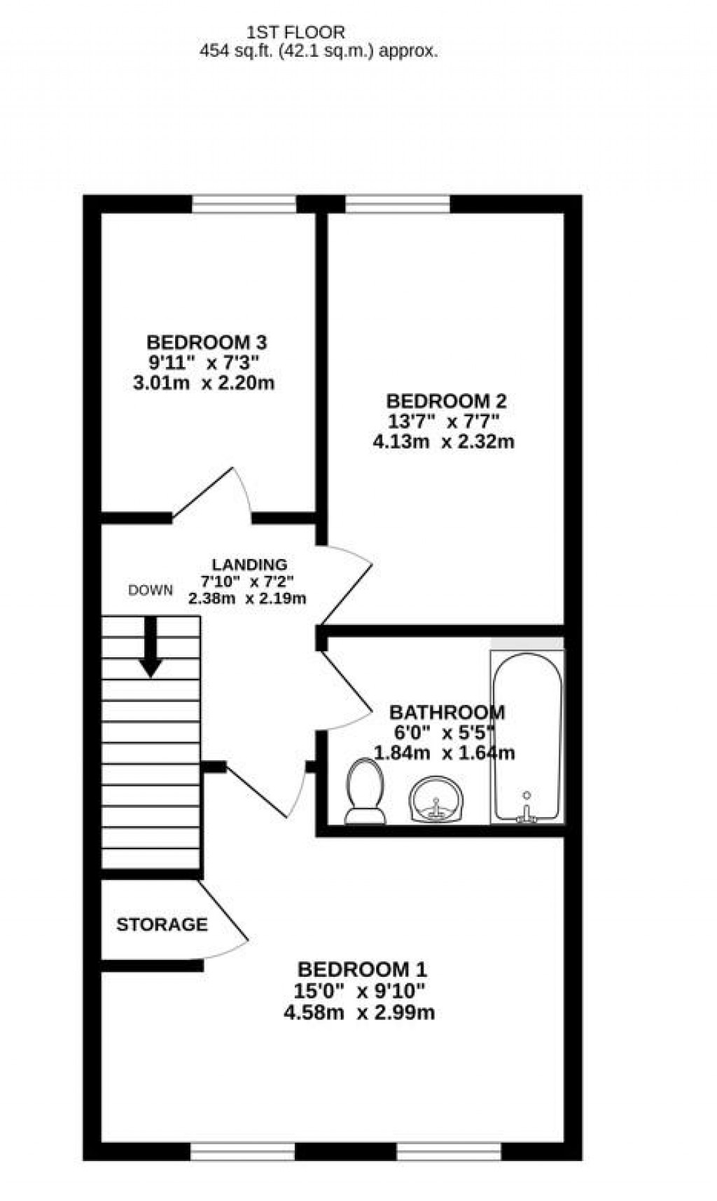 Floorplans For Gilbert Young Close, Great Oldbury, Stonehouse