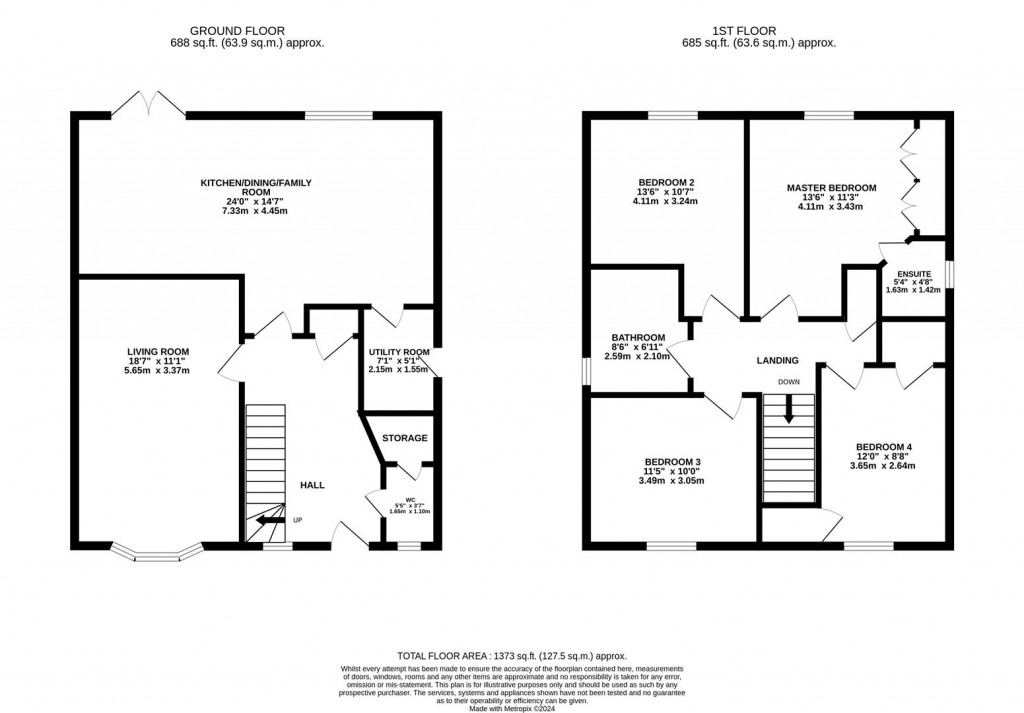 Floorplans For Buzzard Row, Newent