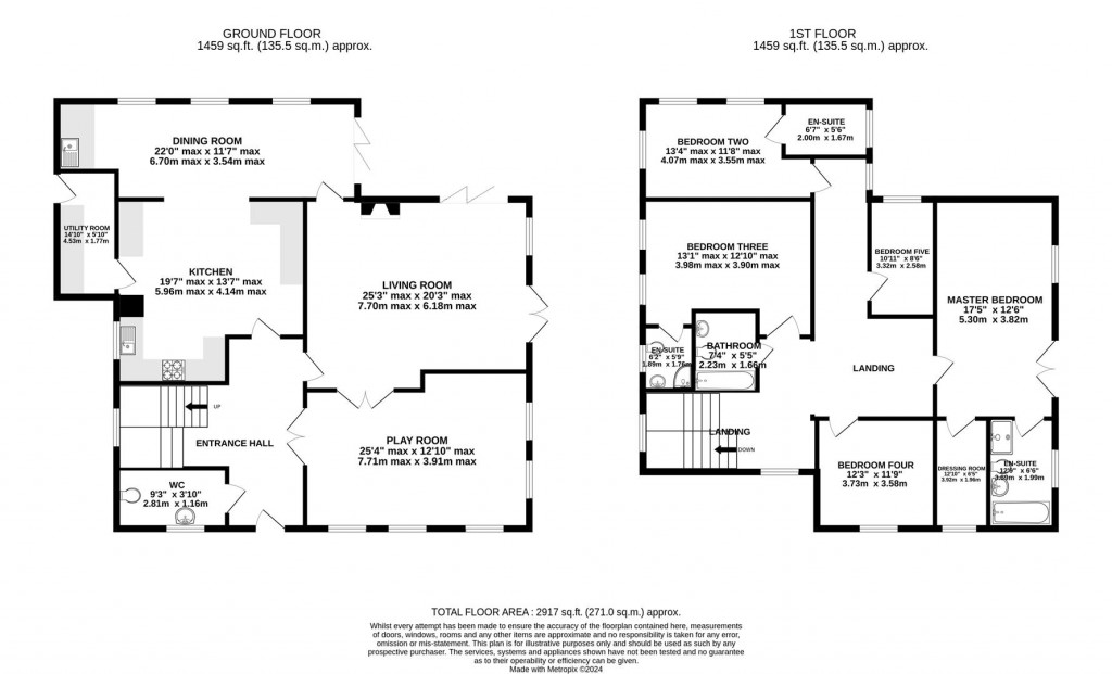 Floorplans For Winnycroft Lane, Gloucester