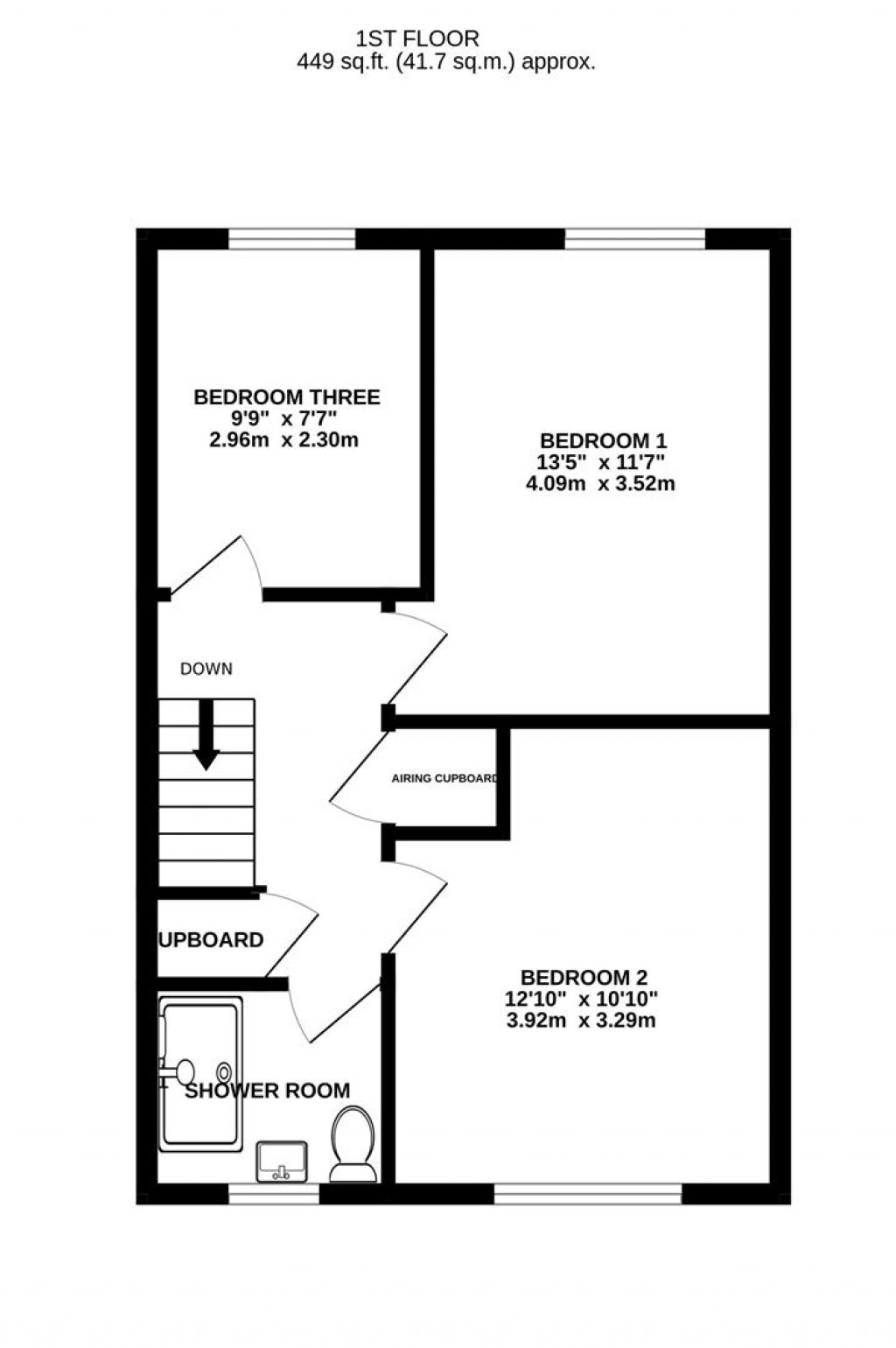 Floorplans For Unwin Road, Cheltenham