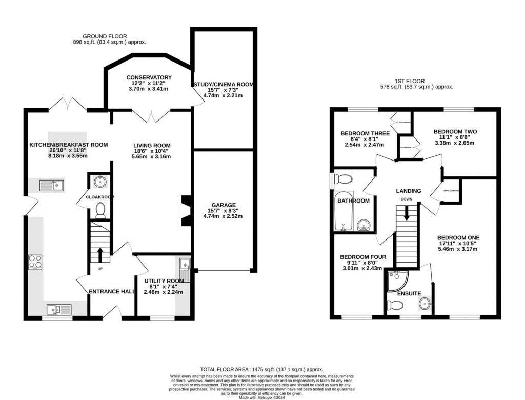 Floorplans For Stocken Close, Hucclecote