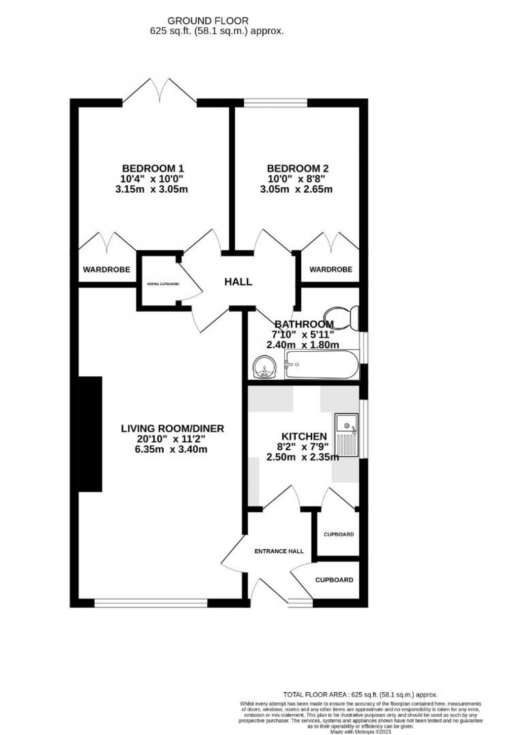 Floorplans For Coldwell Lane, Kings Stanley, Stonehouse