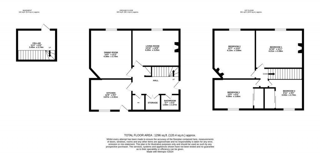 Floorplans For Church Street, Newent