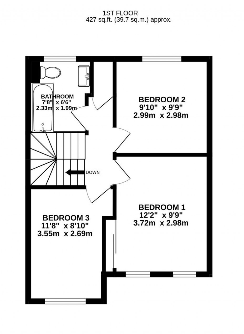 Floorplans For Kingsmead, Abbeymead, Gloucester