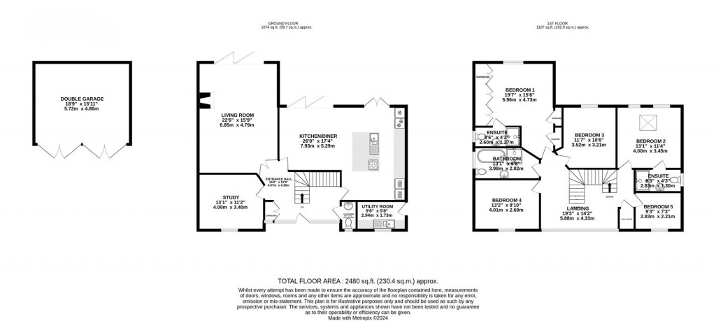 Floorplans For Standish Gate, Standish, Stonehouse