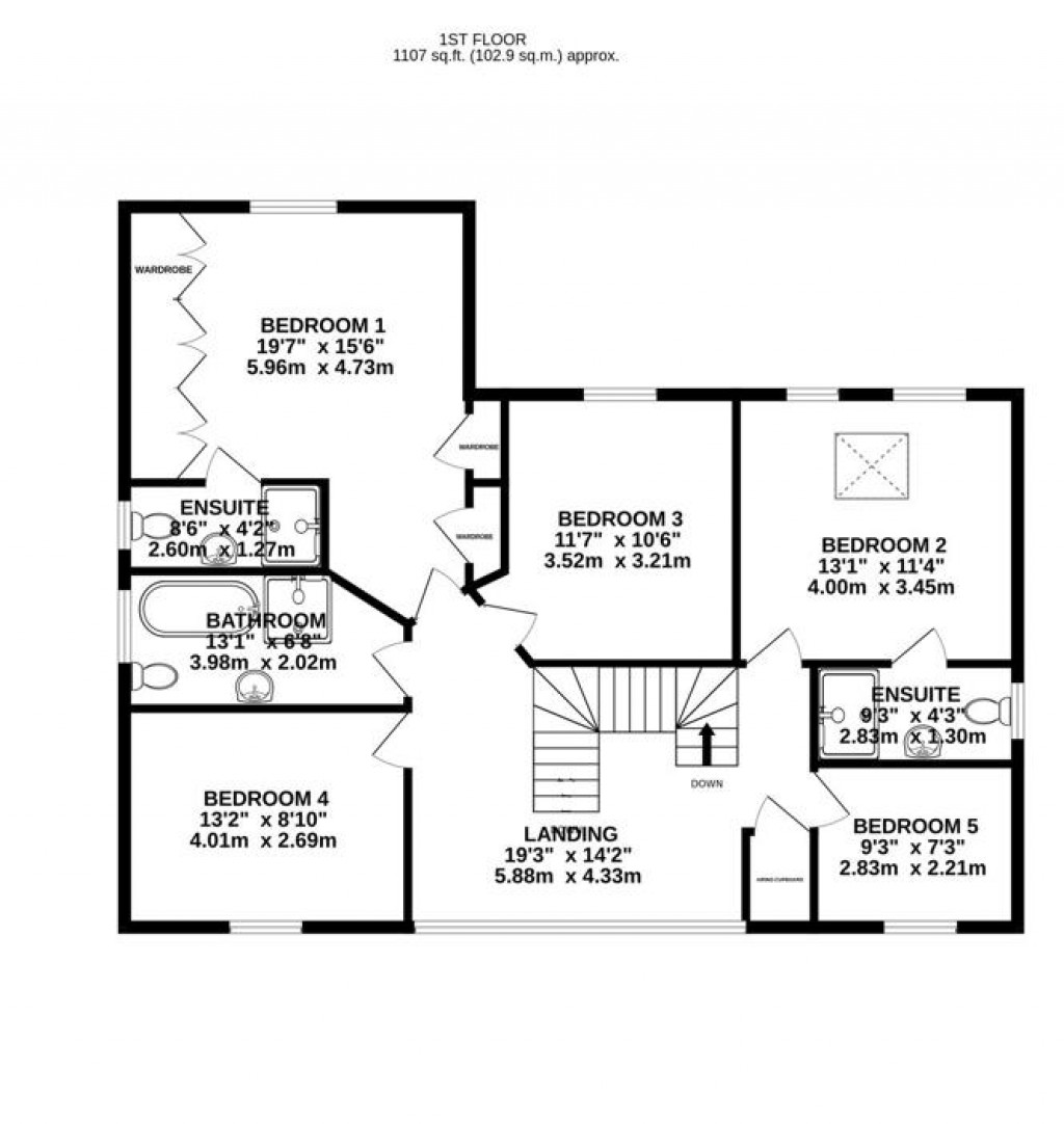 Floorplans For Standish Gate, Standish, Stonehouse