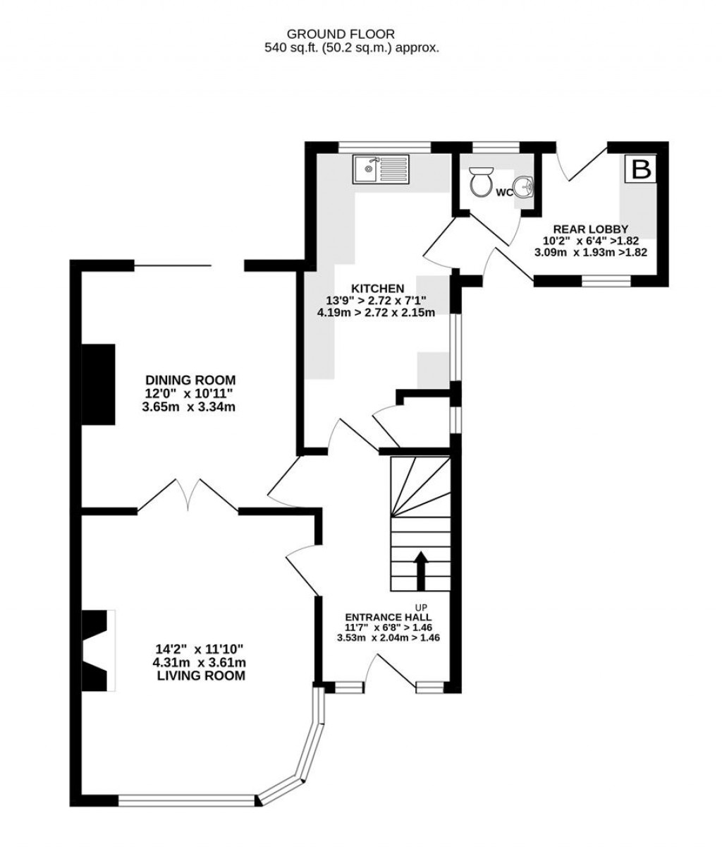 Floorplans For Westfield Road, Brockworth, Gloucester