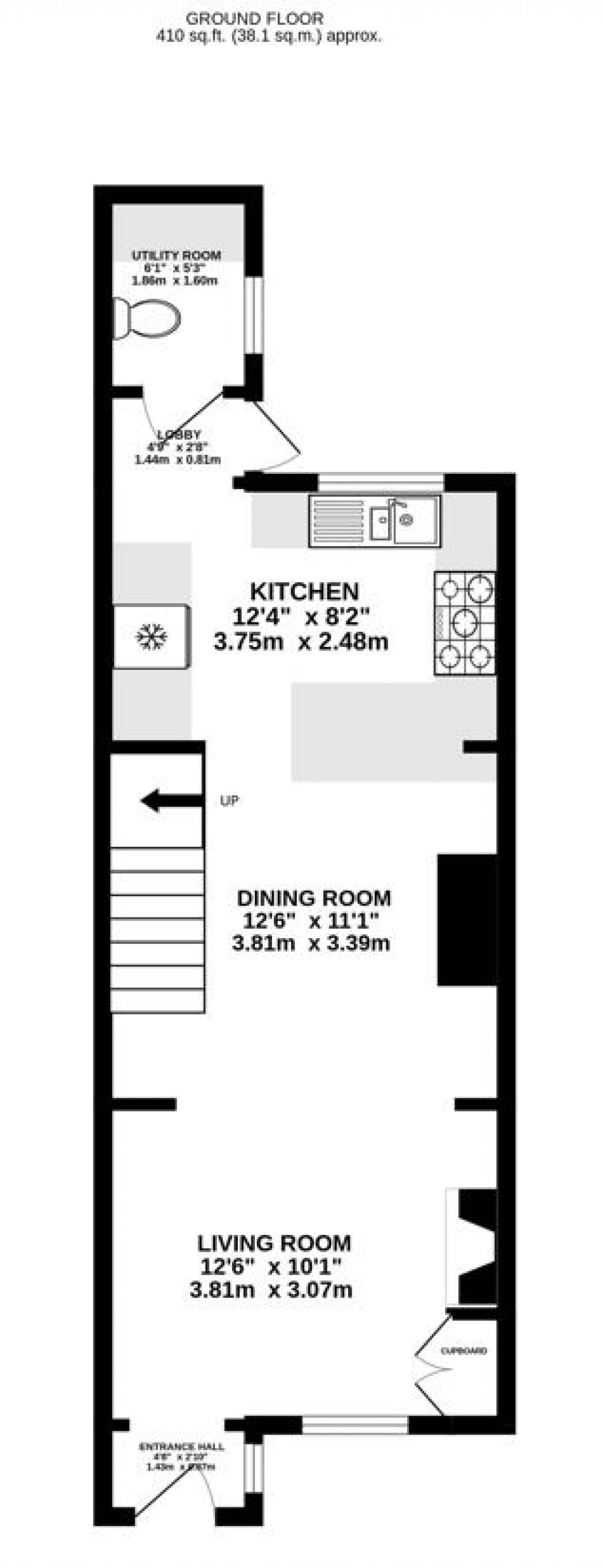 Floorplans For Avenue Terrace, Stonehouse