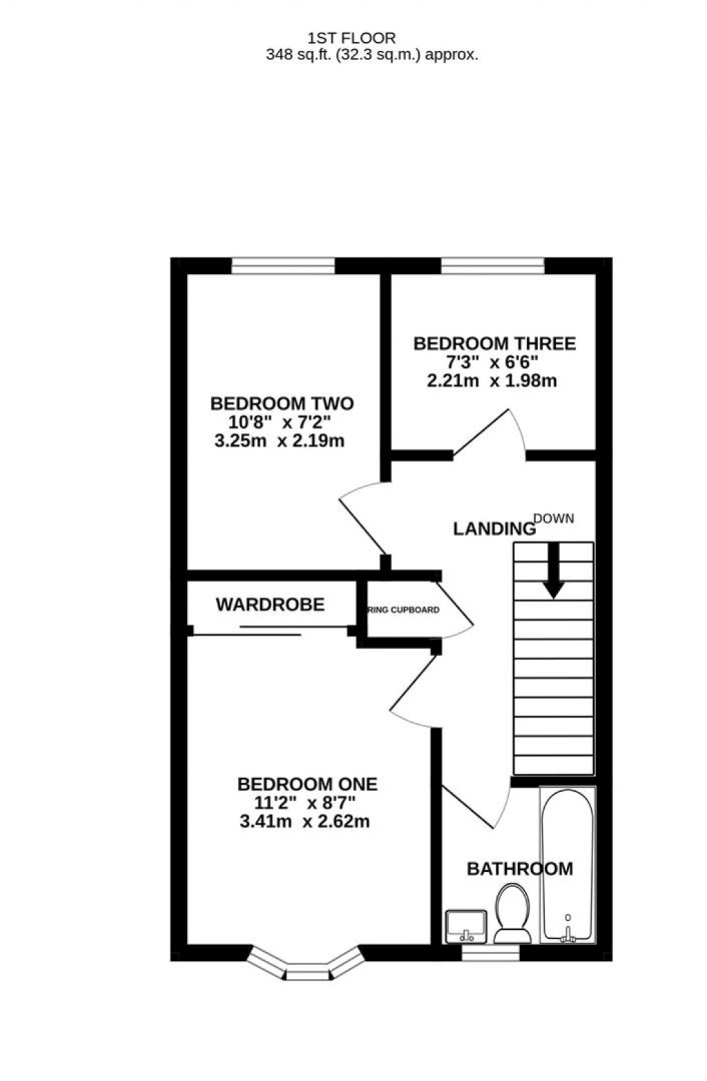 Floorplans For Birdwood Close, Gloucester, Gloucestershire, G