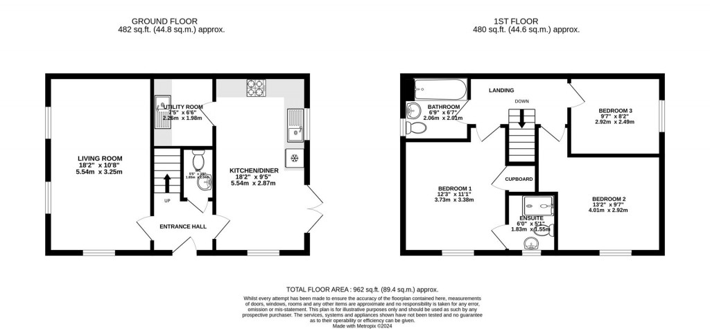 Floorplans For Cyril Cowley Close, Great Oldbury, Stonehouse