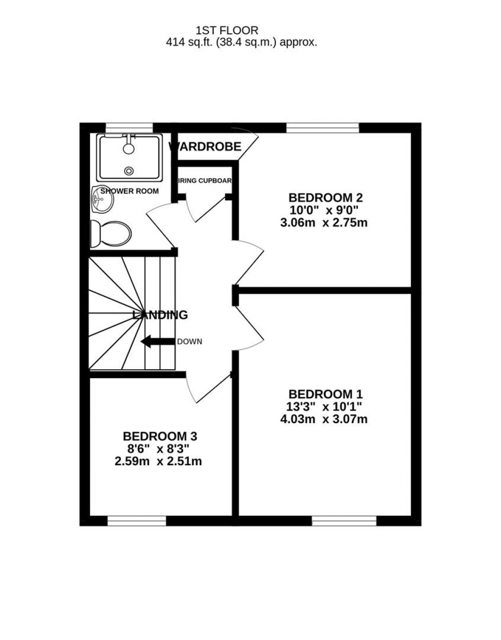 Floorplans For The Orangery, Barnwood, Gloucester