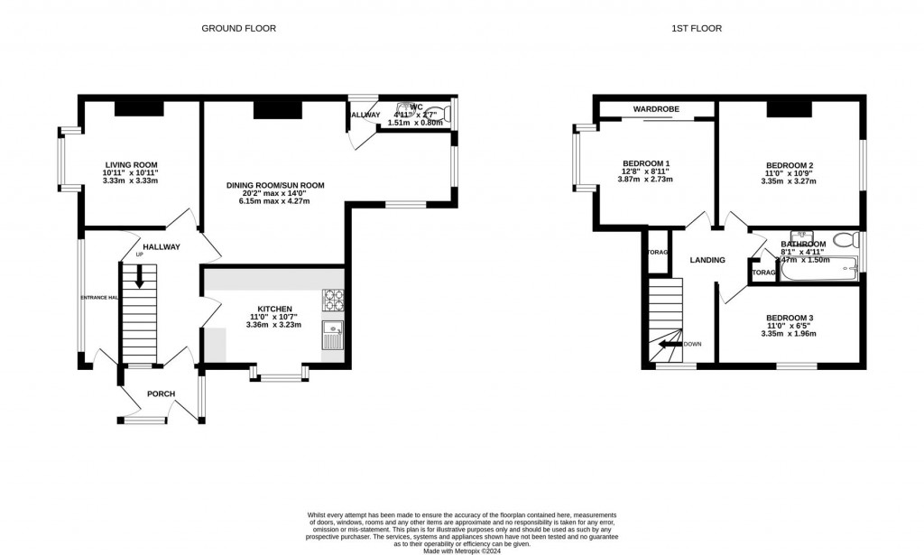 Floorplans For Lewisham Road, Gloucester