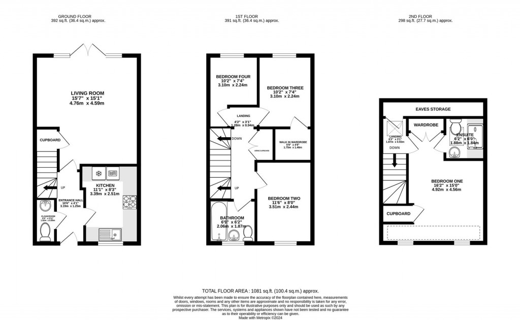 Floorplans For Palmers Court, Stonehouse