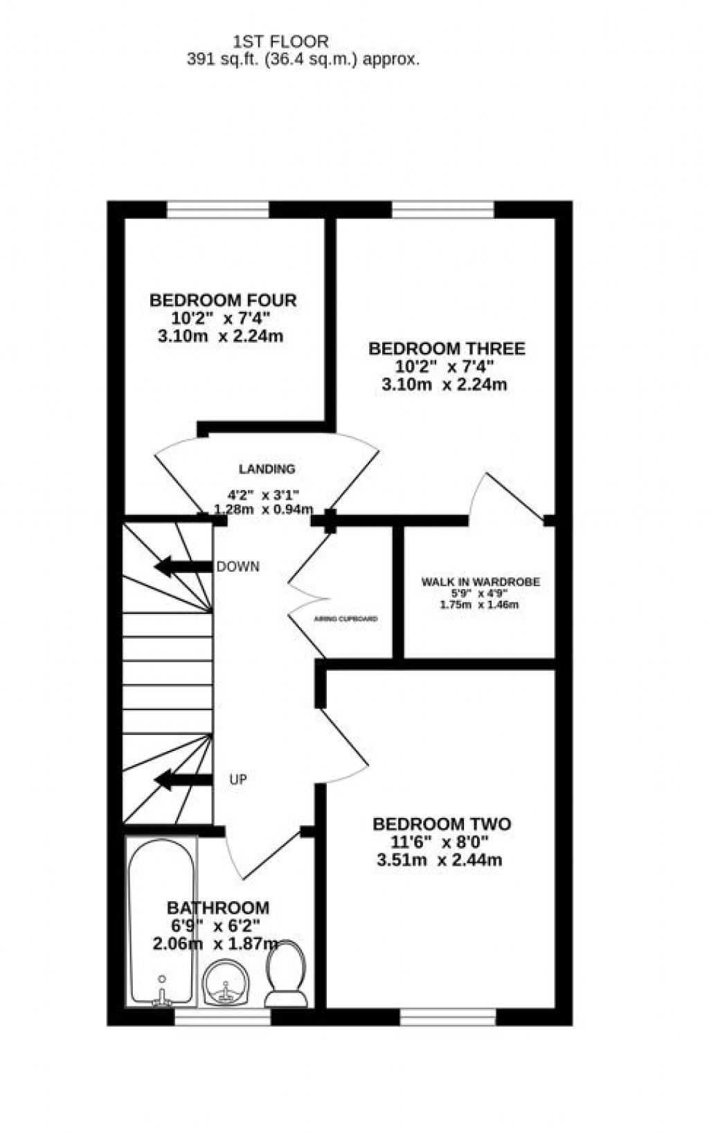 Floorplans For Palmers Court, Stonehouse